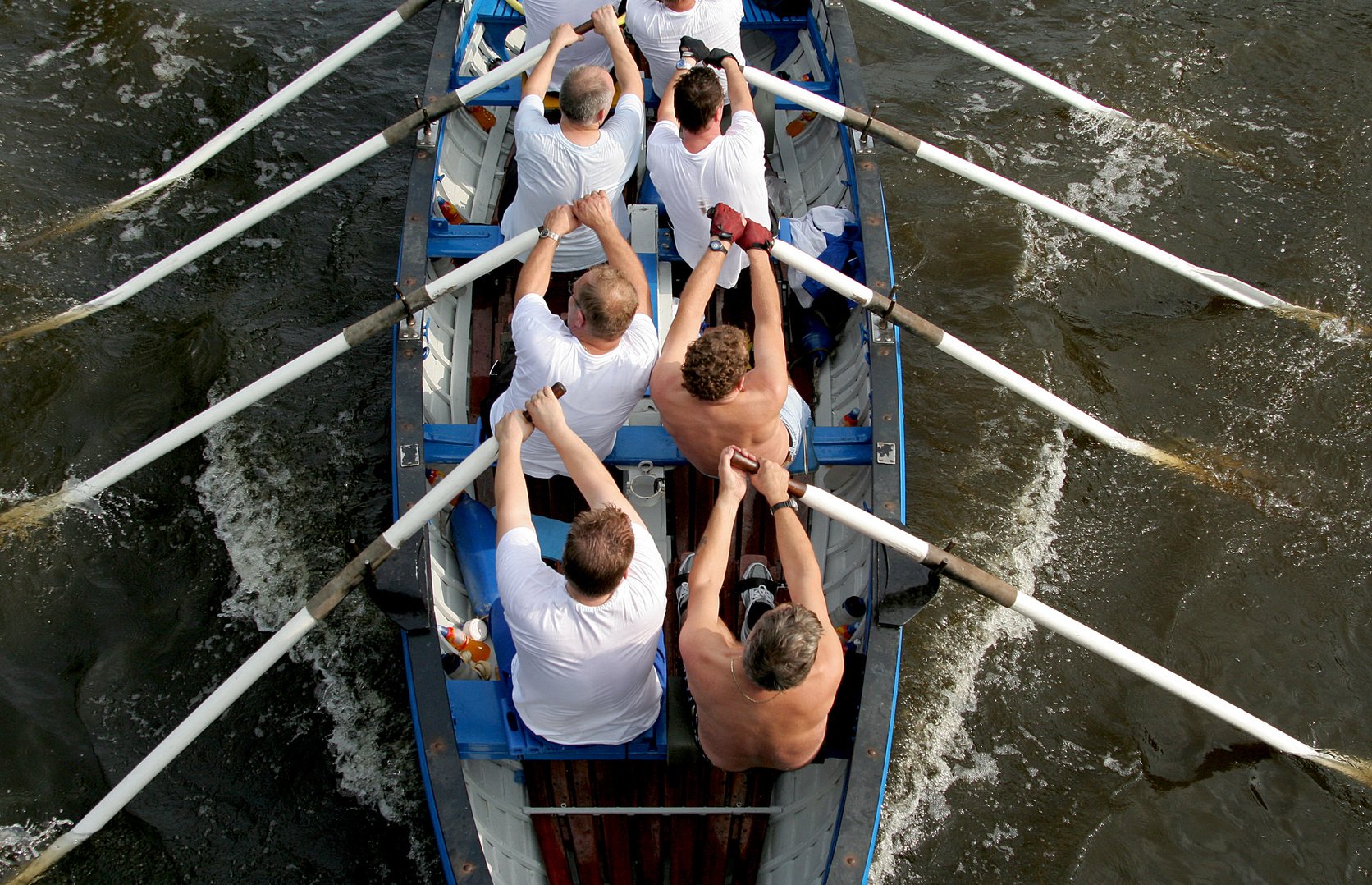 Team Effort in a Rowboat